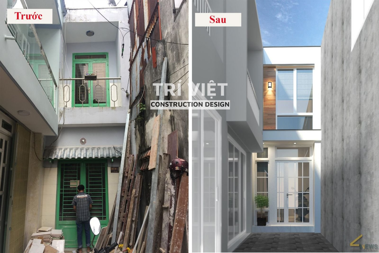 Sửa chữa cải tạo nhà cũ trọn gói